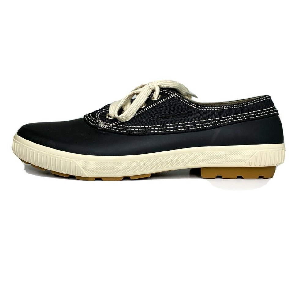 Cougar Dash Black Waterproof Rubber Rain/Chore/Garden Shoes Womens Sz 10 EUC